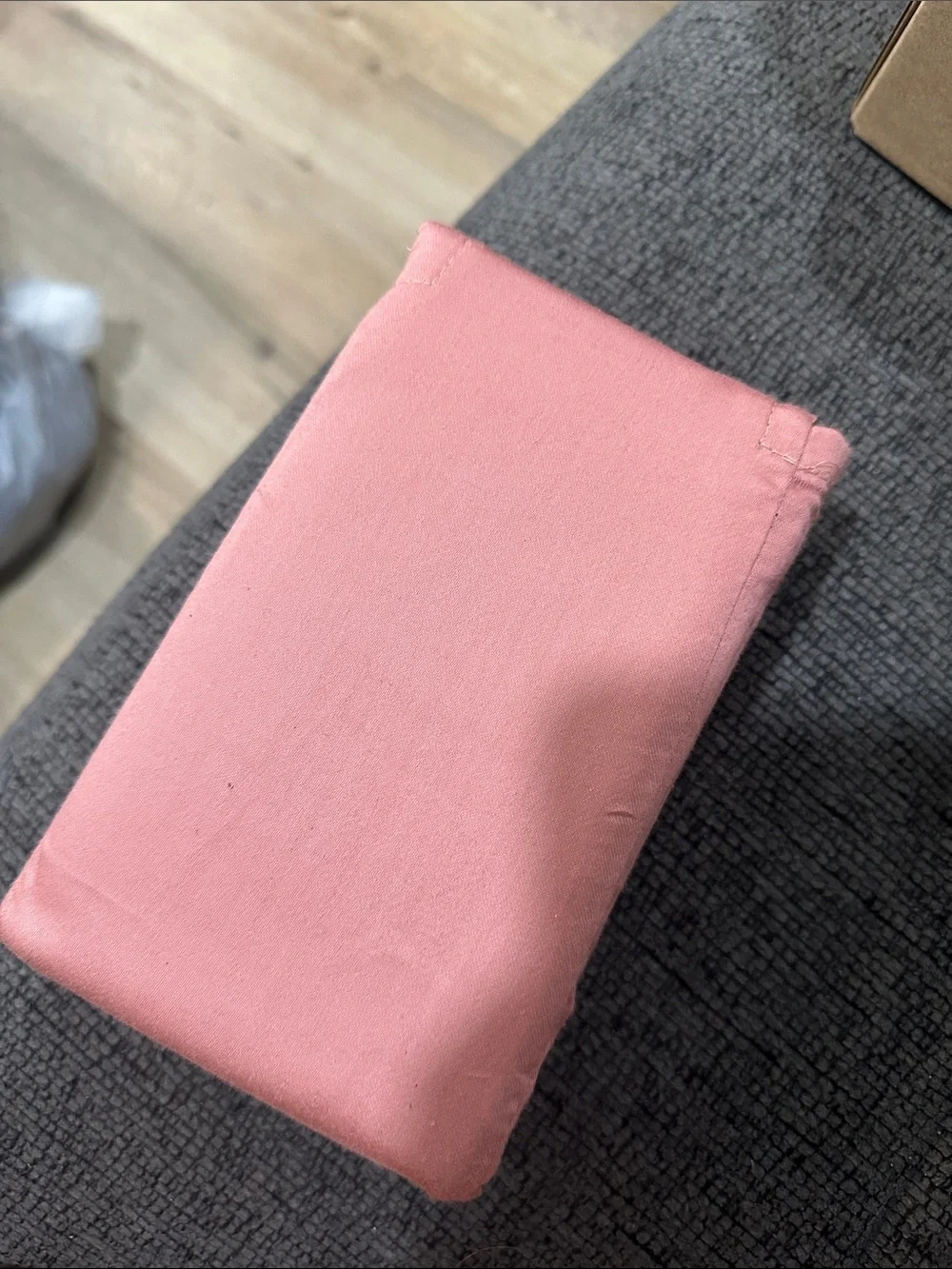 Old rose  set of 2 300 thread count cotton sateen pillowcase set